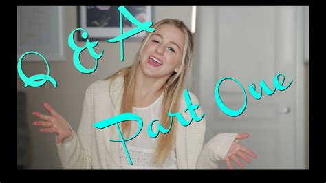 chloe lukasiak answering questions.